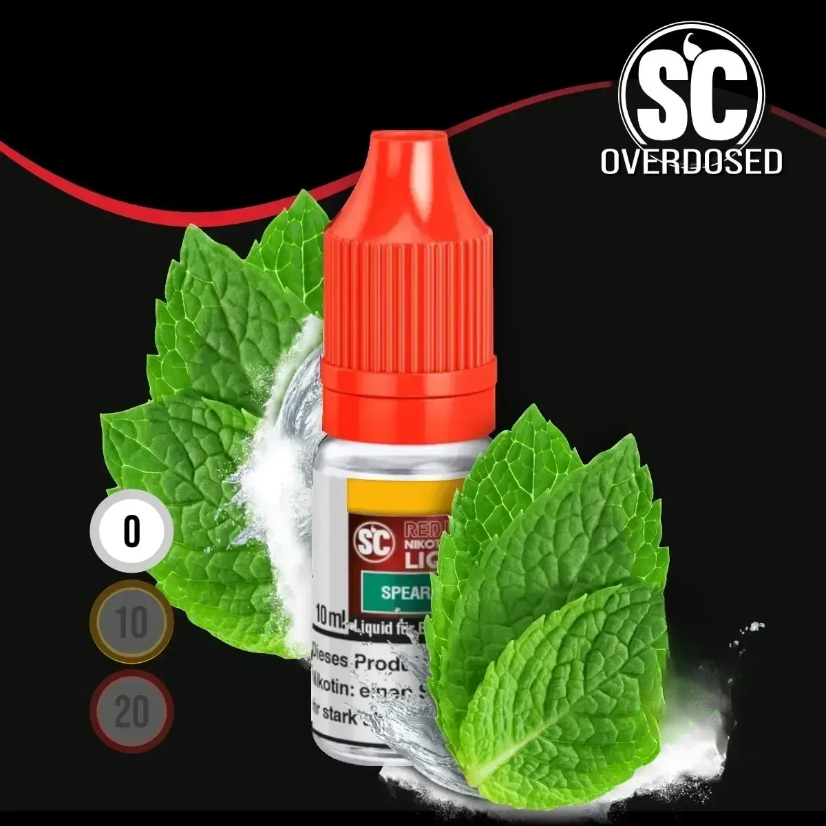 SC Red Line Spearmint Nikotinsalz Liquid - 10 ml