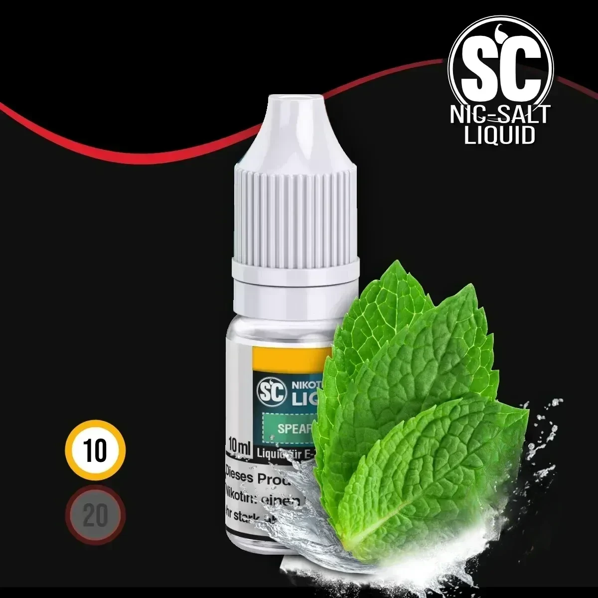 SC Spearmint Nikotinsalz Liquid - 10 ml