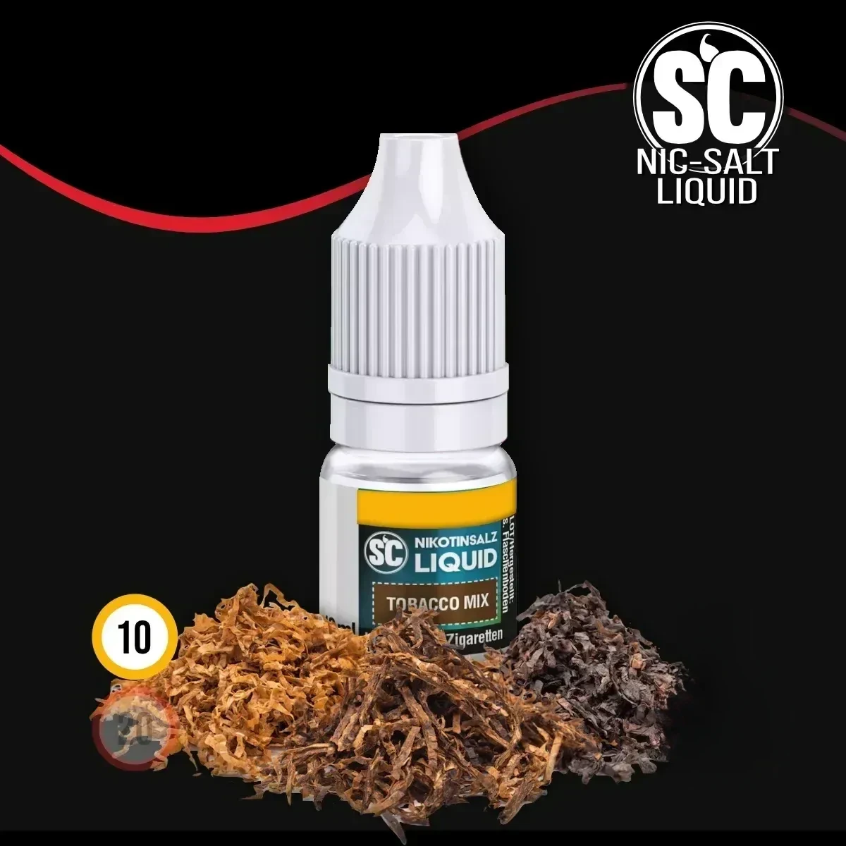 SC Tobacco Mix Nikotinsalz Liquid - 10 ml