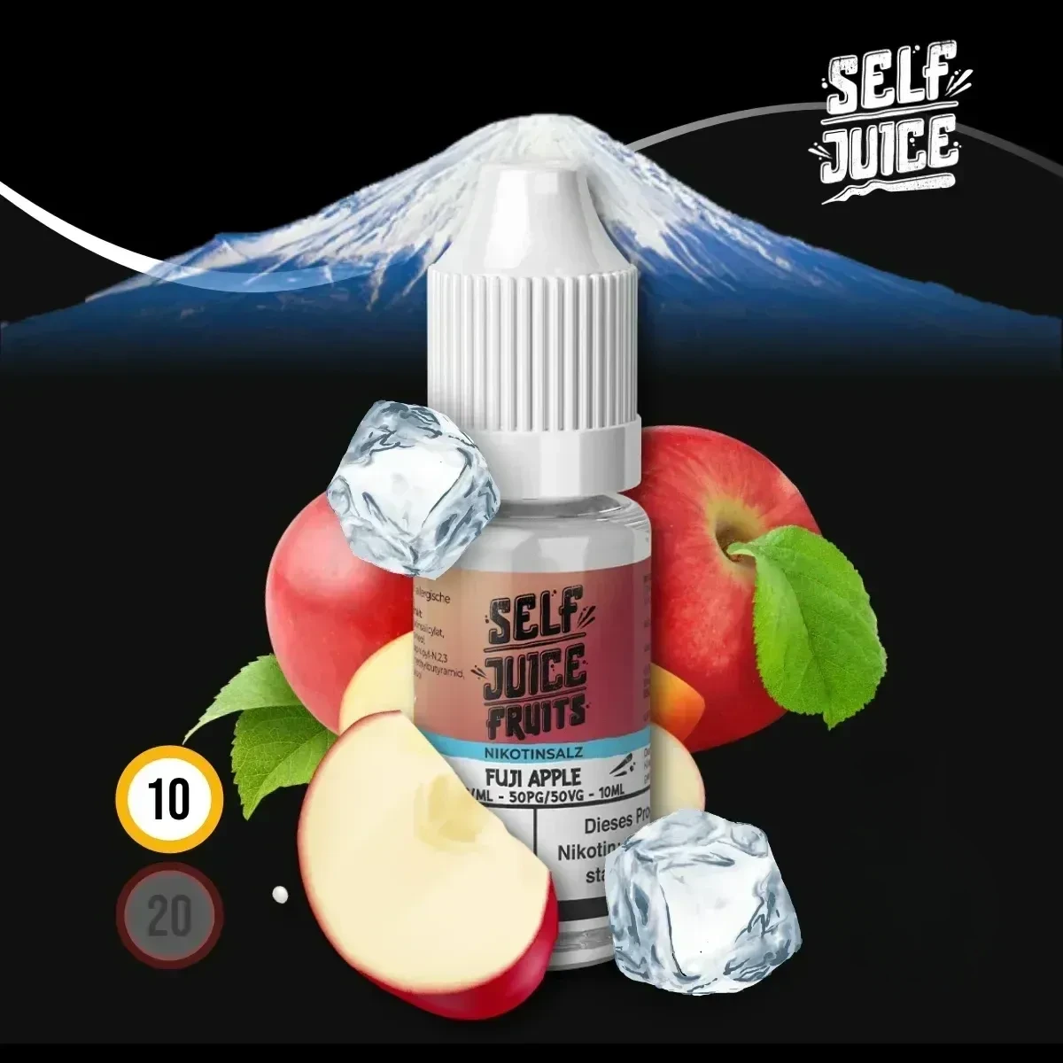SELF JUICE Fuji Apple Nikotinsalz-Liquid - 10 ml