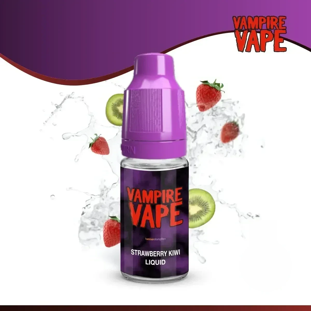 VAMPIRE VAPE Strawberry Kiwi Liquid - 10 ml