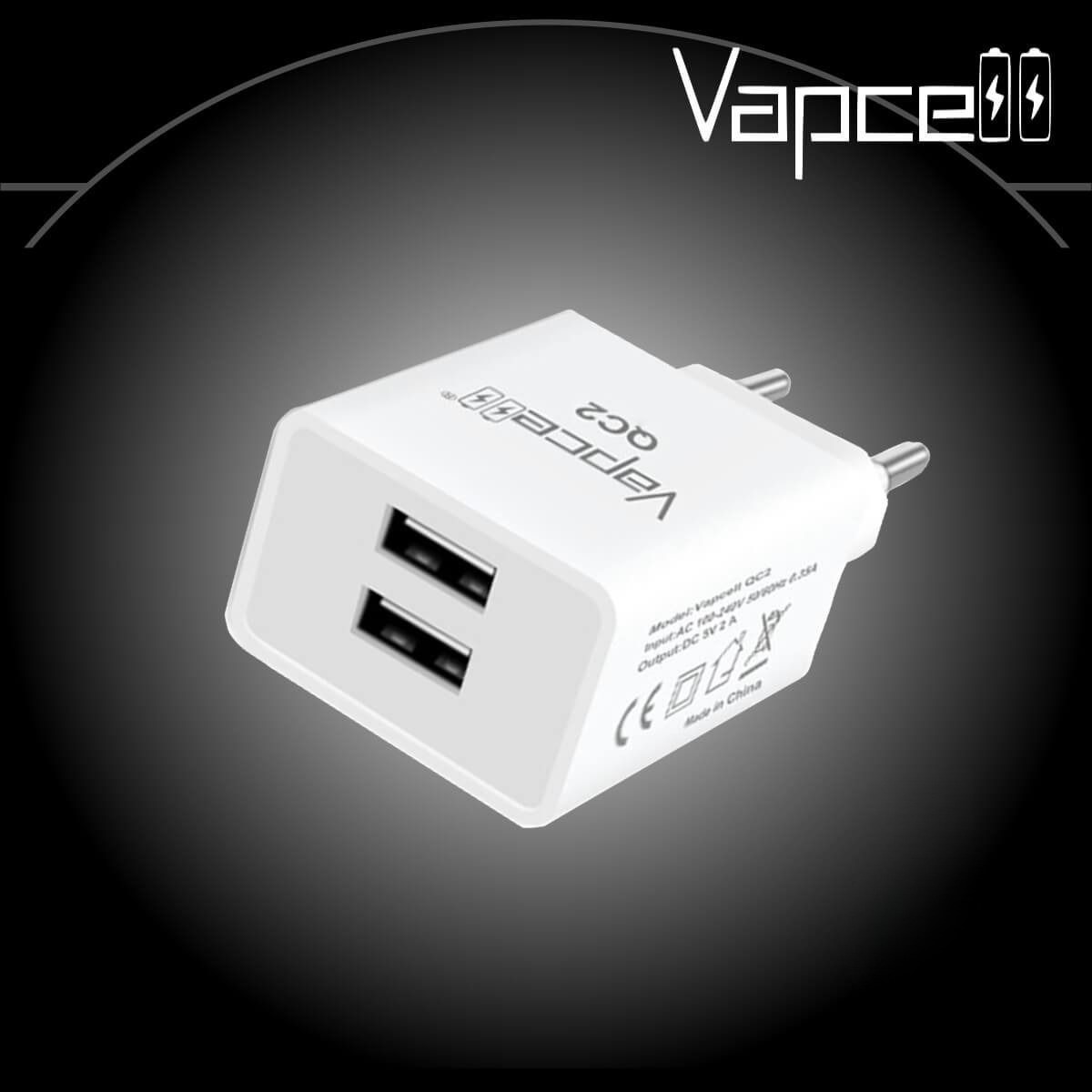Vapcell USB 5V 2A Superfast Dual Netzteil