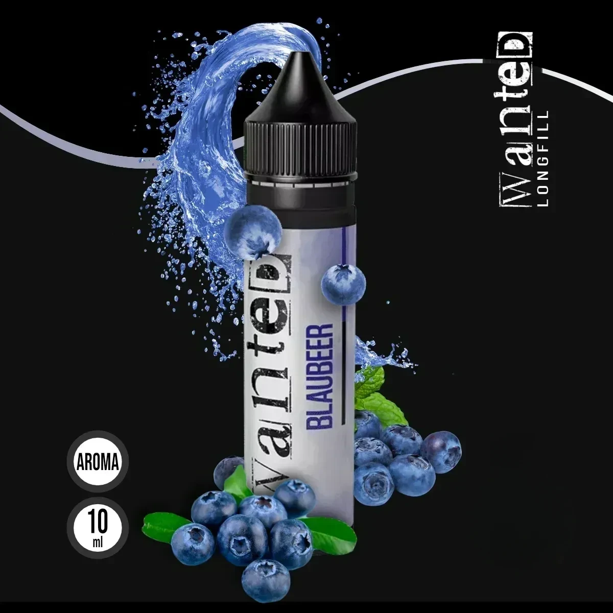 WANTED Overdosed Aroma Blaubeer - 10 ml
