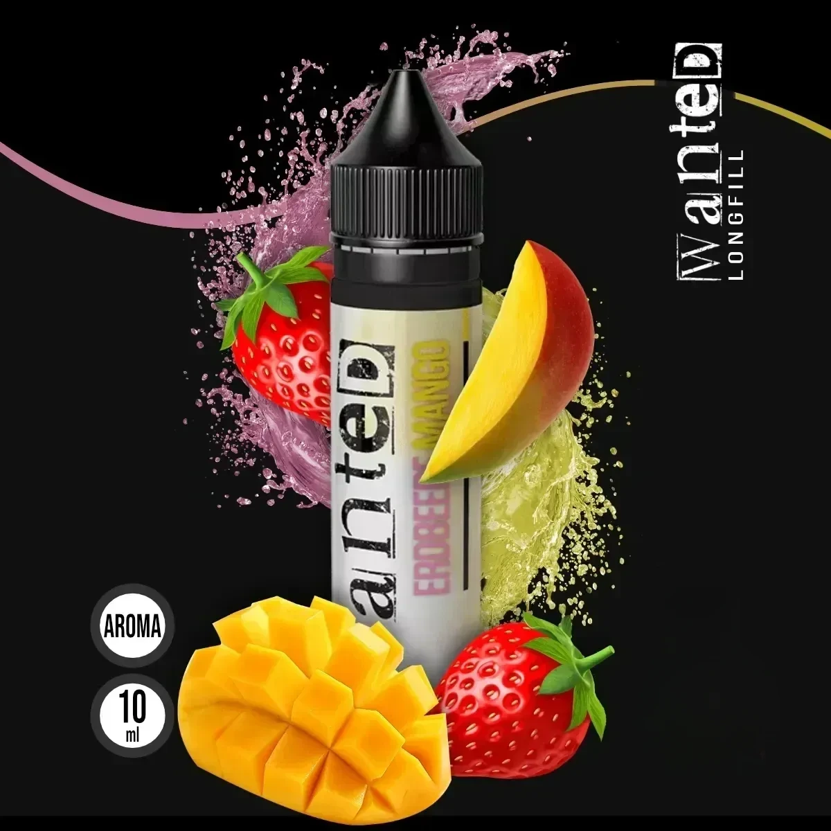 WANTED Overdosed Aroma Erdbeere Mango - 10 ml