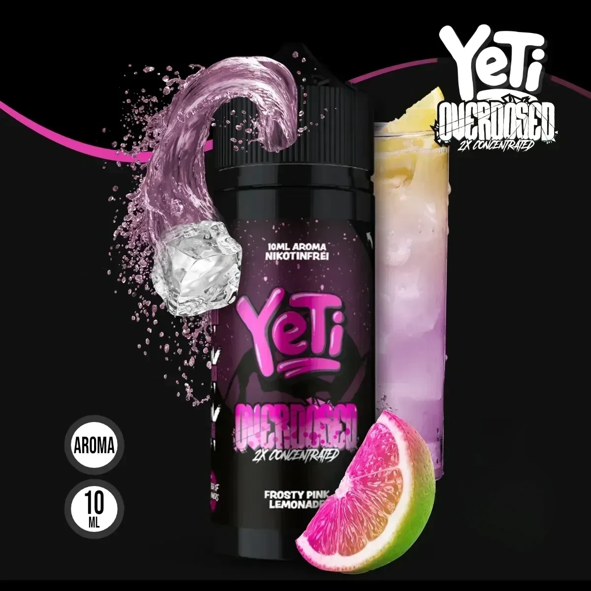 YETI Overdosed Frosty Pink Lemonade Aroma - 10 ml