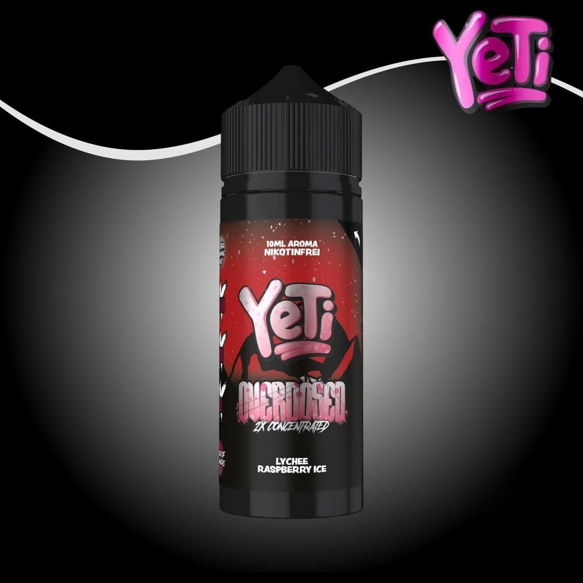 YETI Overdosed Lychee Raspberry Ice Aroma - 10 ml