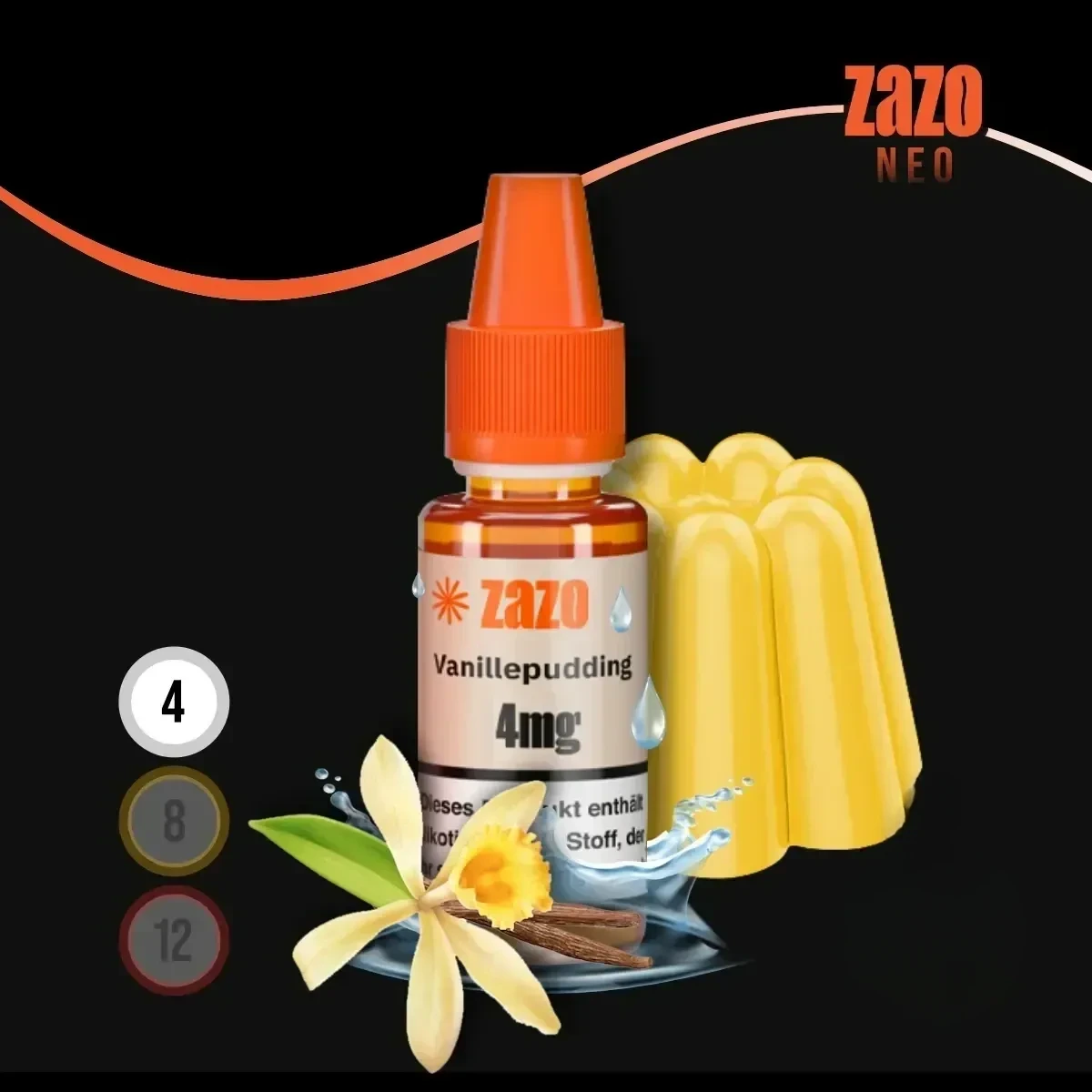 ZAZO NEO Vanillepudding Liquid - 10 ml