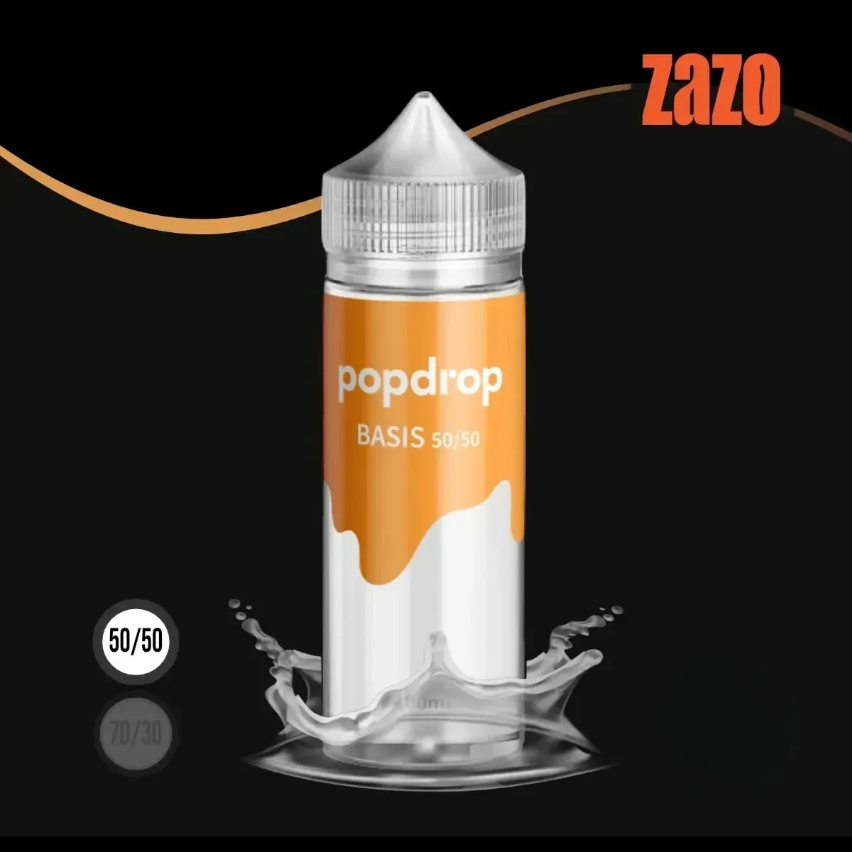 ZAZO popdrop Basis (OHNE Nikotin) - 100 ml