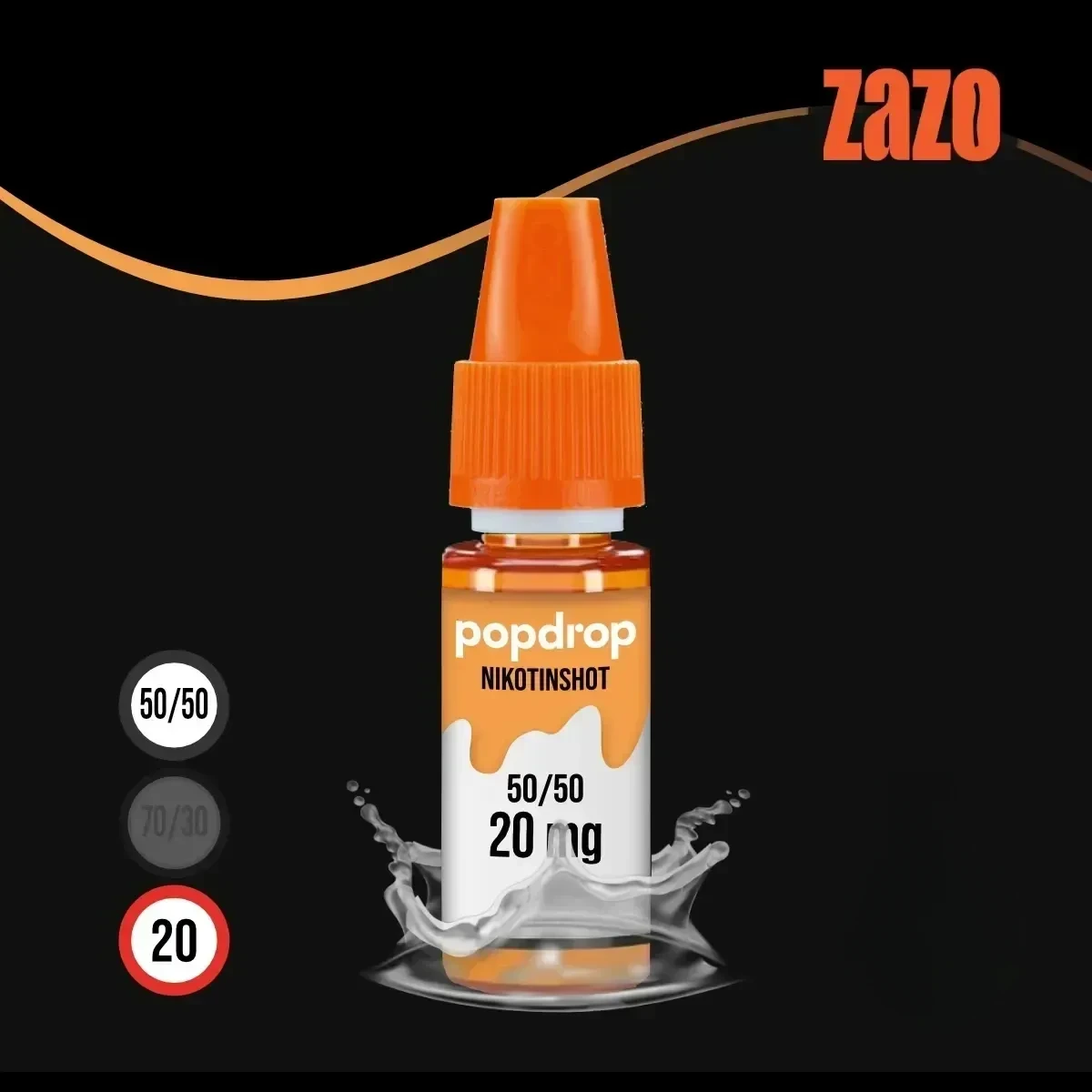 ZAZO popdrop Nikotin Shot - 10 ml